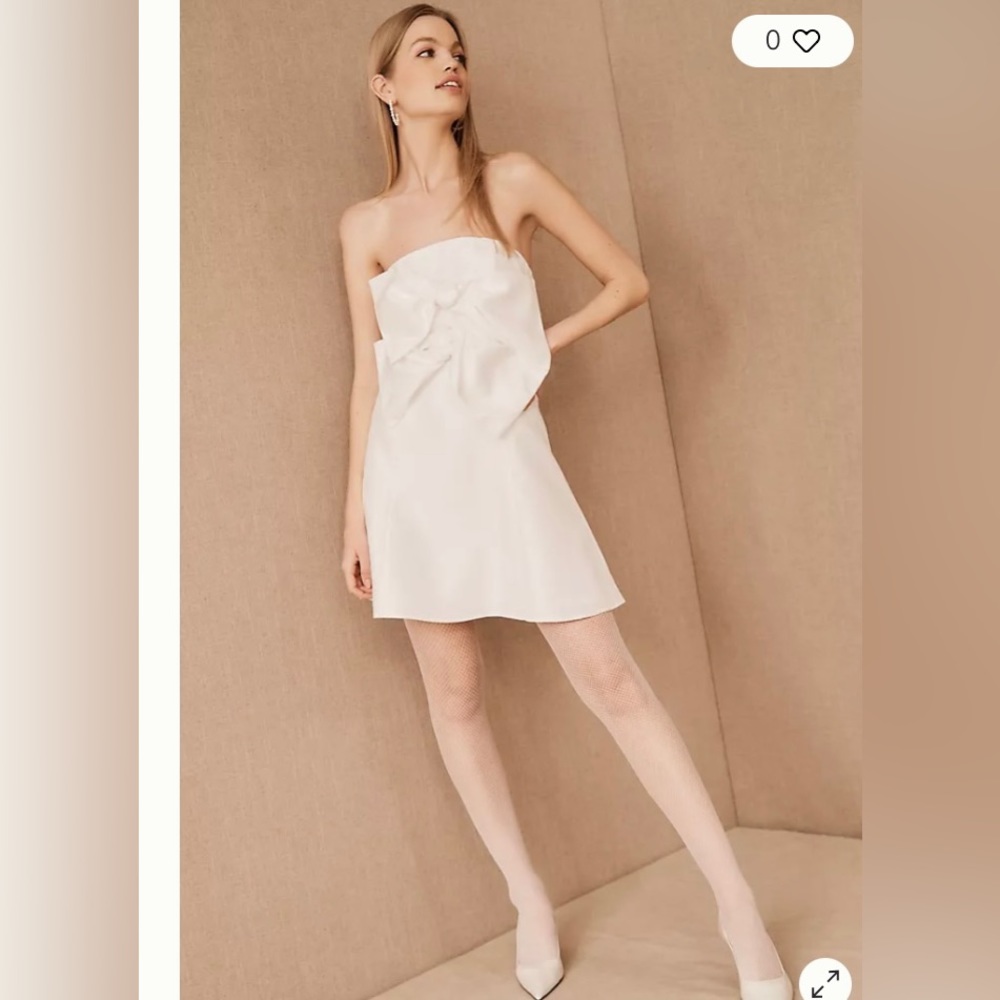 Boskemper Ariel Mini Dress Ivory Size L
